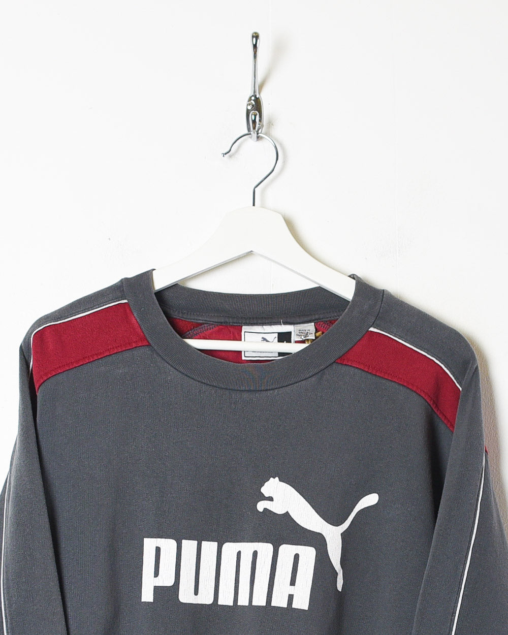 Grey Puma Sweatshirt - Large