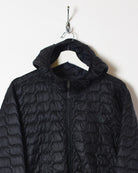 Black The North Face Hooded Padded Jacket - X-Large