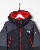 Black The North Face Summit Series Hooded Down Puffer Jacket - Medium