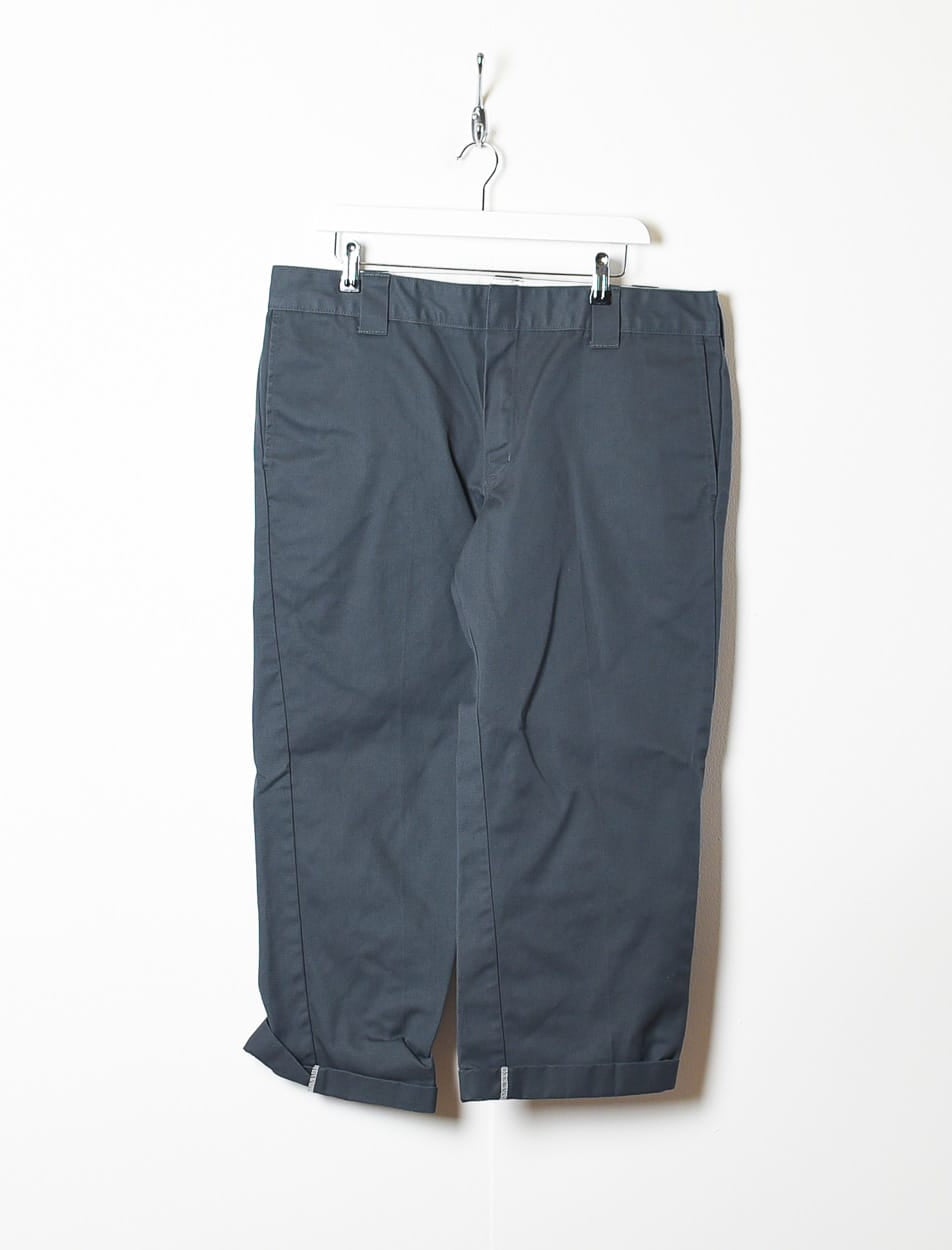 Grey Dickies Cut Off Trousers - W36 L27