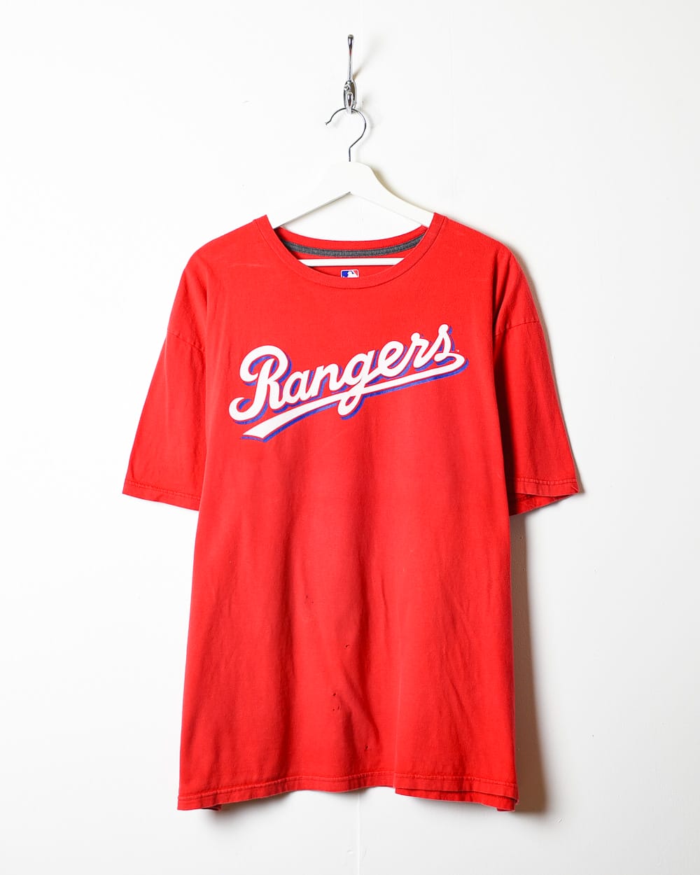 Vintage 00s Red MLB Texas Rangers T-Shirt - XX-Large Cotton– Domno Vintage
