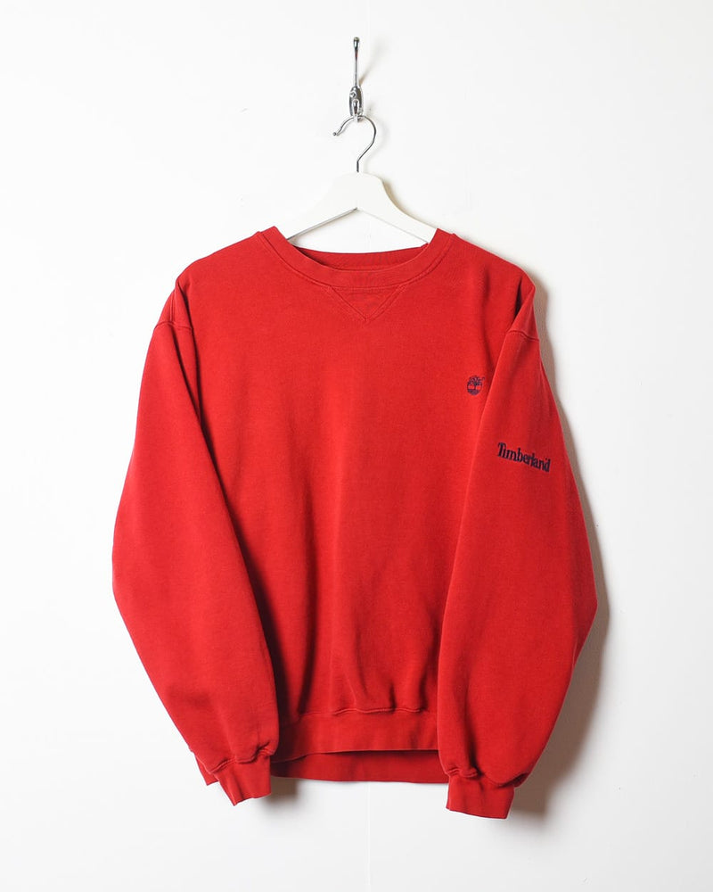 Red Timberland Sweatshirt - Small