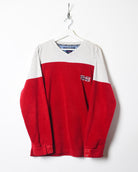 Red Tommy Jeans Fleece Sweatshirt - Large