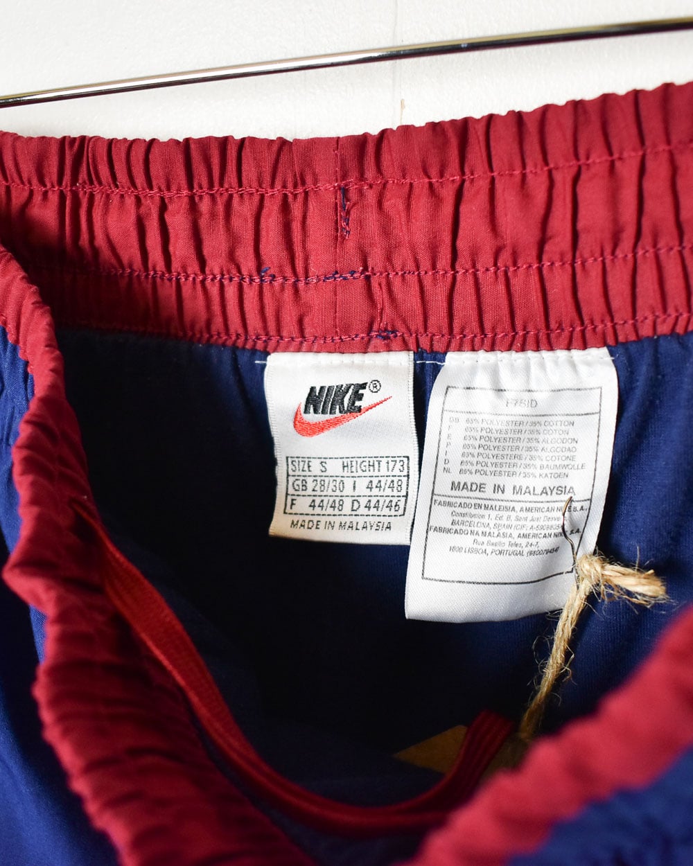 Navy Nike Tracksuit Bottoms - Small