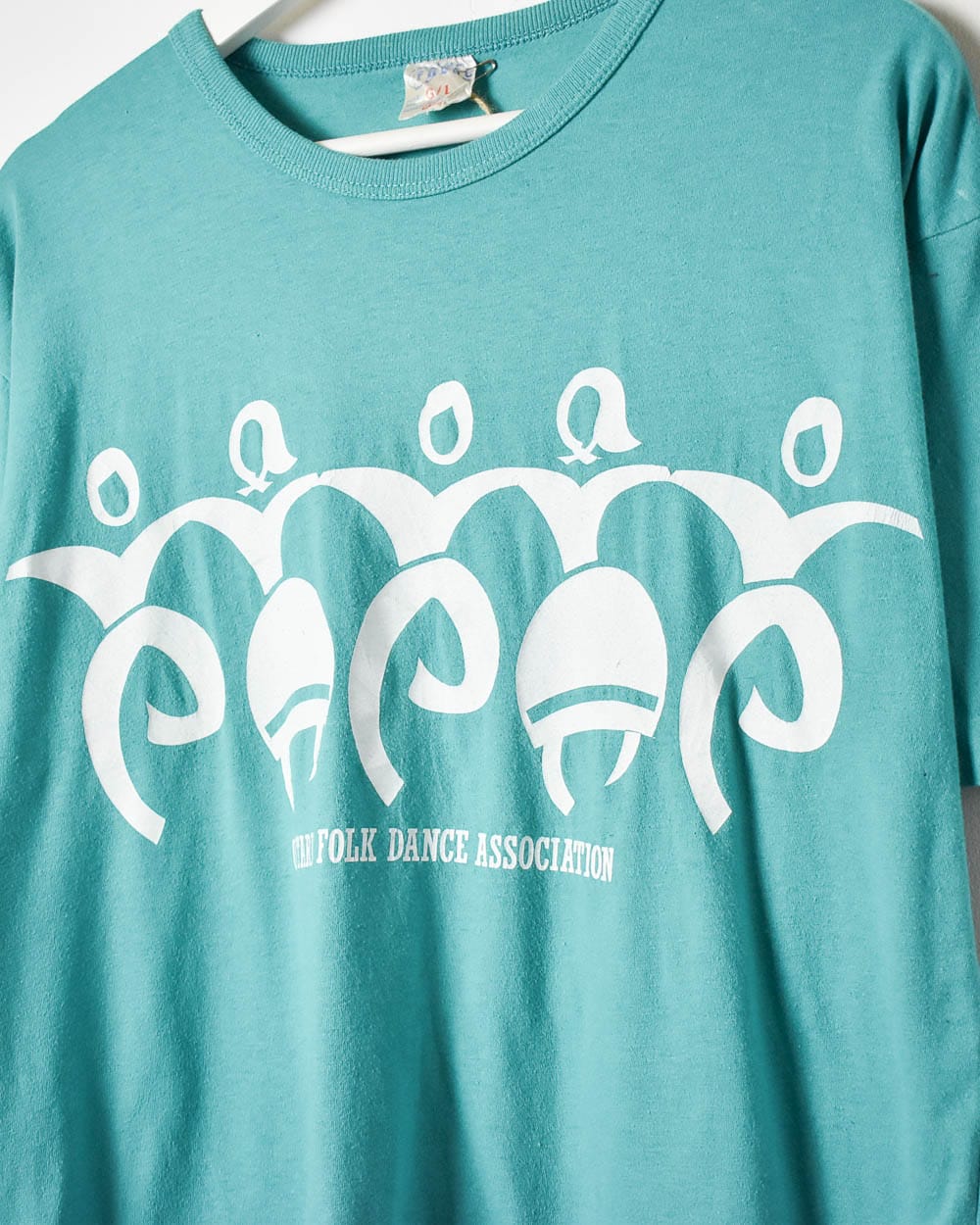 Green Ontario Folk Dance Association Single Stitch T-Shirt - Medium