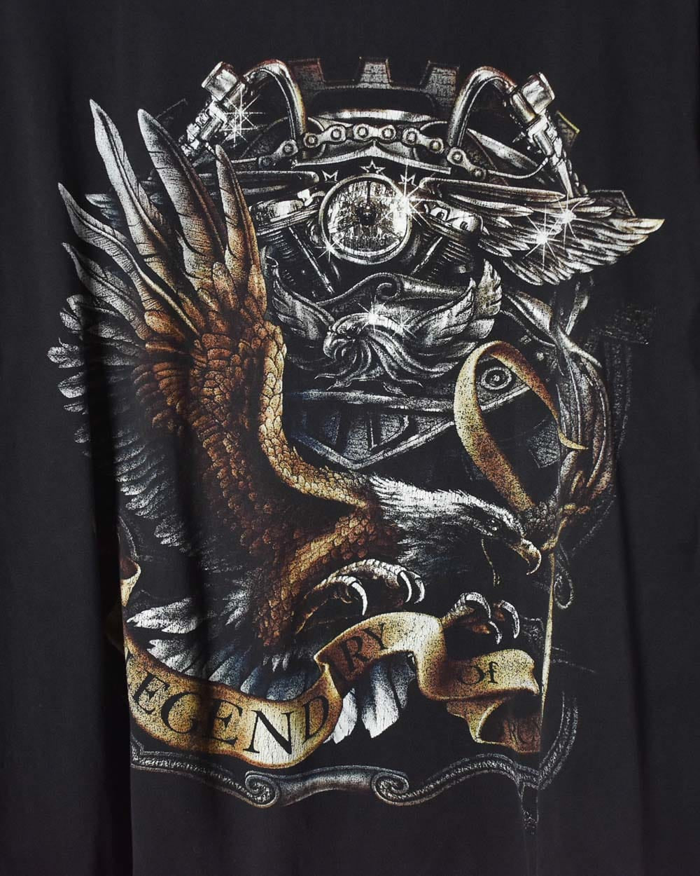 Black Rock Chang Legendary Eagle Graphic T-Shirt - X-Large