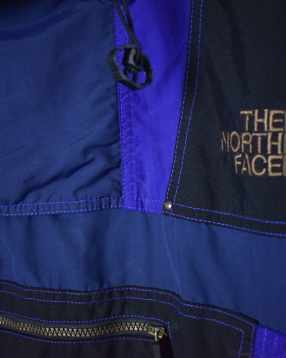 Navy The North Face Ski Snow Jacket - Large