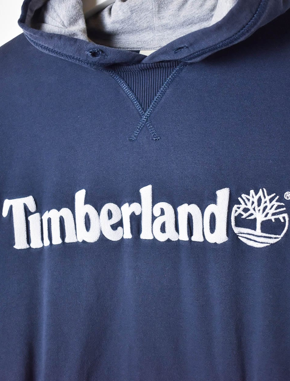 Navy Timberland Hoodie - Small