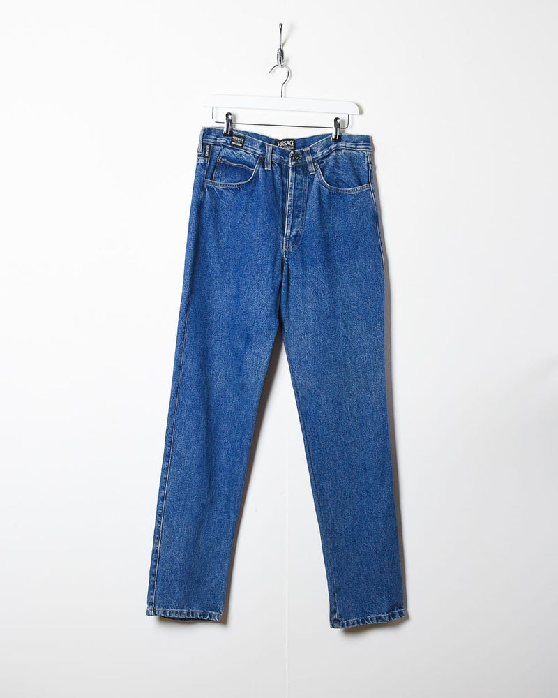 Vintage 90s Blue Versace Jeans Couture Jeans - W32 L32 Cotton