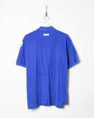 Blue Adidas Equipment Polo Shirt - Medium