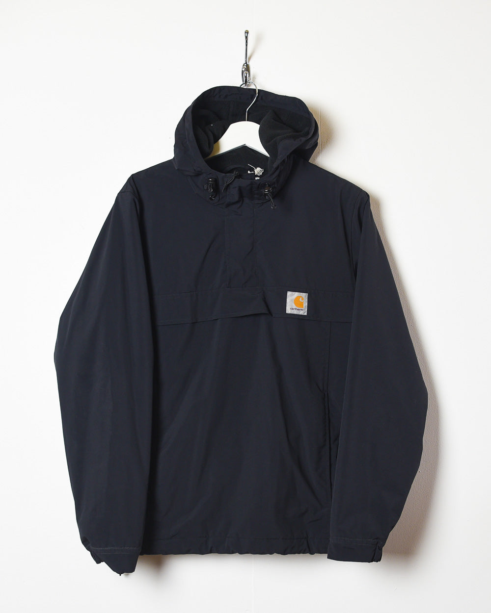 Black Carhartt 1/4 Zip Fleece Lined Jacket - Small