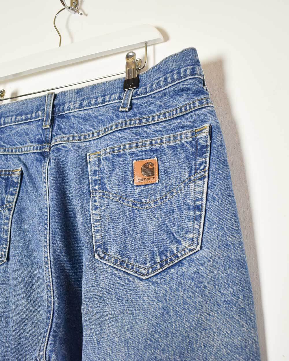 Blue Carhartt Lined Jeans - W38 L30