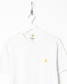 White Carhartt T-Shirt - Medium