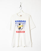 White Kansas Soccer 1999 T-Shirt - Large