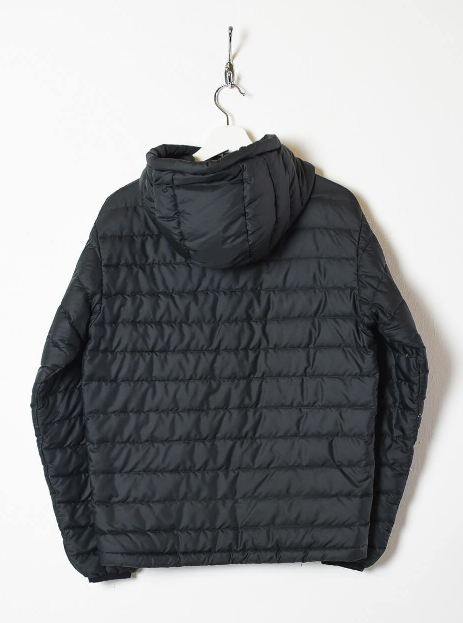 Navy Patagonia Hooded Down Puffer Jacket - X-Small