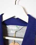 Stone Puma Zip-Through Sweatshirt - Small