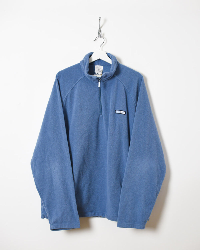 Blue Adidas 1/4 Zip Fleece - XX-Large