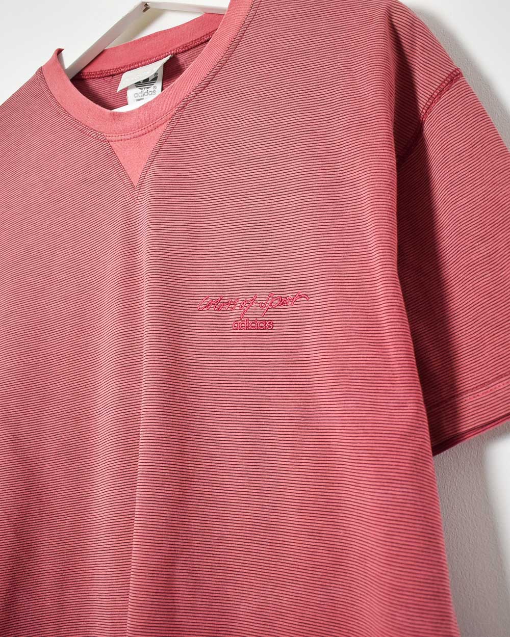 Pink Adidas Colours of Sport T-Shirt - Medium