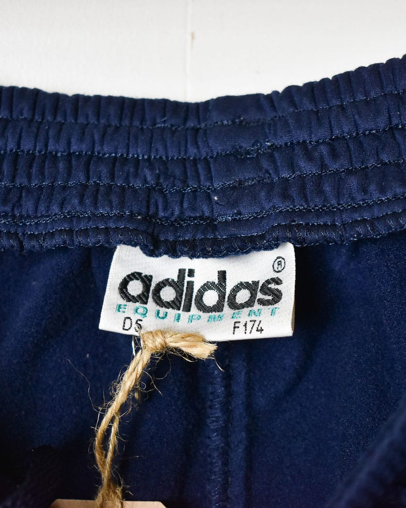 Navy Adidas Equipment Tracksuit Bottoms - Large