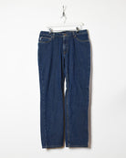 Navy Carhartt Lined Jeans - W34 L34