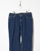 Navy Carhartt Lined Jeans - W34 L34
