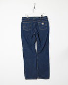 Navy Carhartt Lined Jeans - W34 L34
