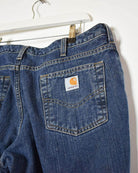 Navy Carhartt Lined Jeans - W34 L34
