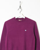Purple Champion Reverse Weave Sweatshirt - X-Small