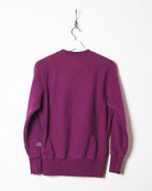 Purple Champion Reverse Weave Sweatshirt - X-Small