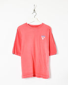 Pink Diadora T-Shirt - Medium