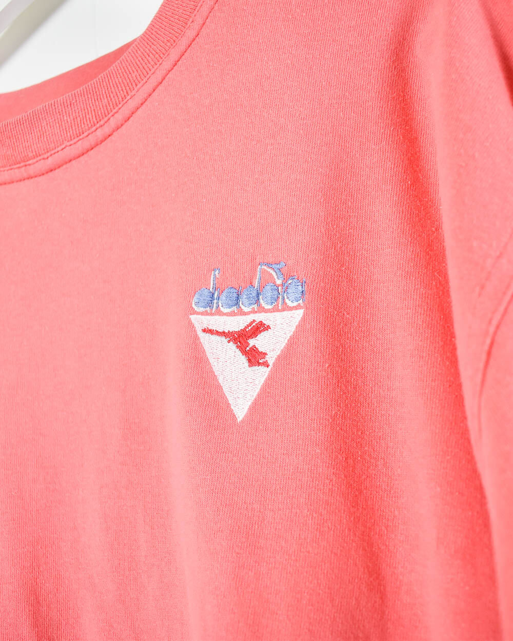 Pink Diadora T-Shirt - Medium