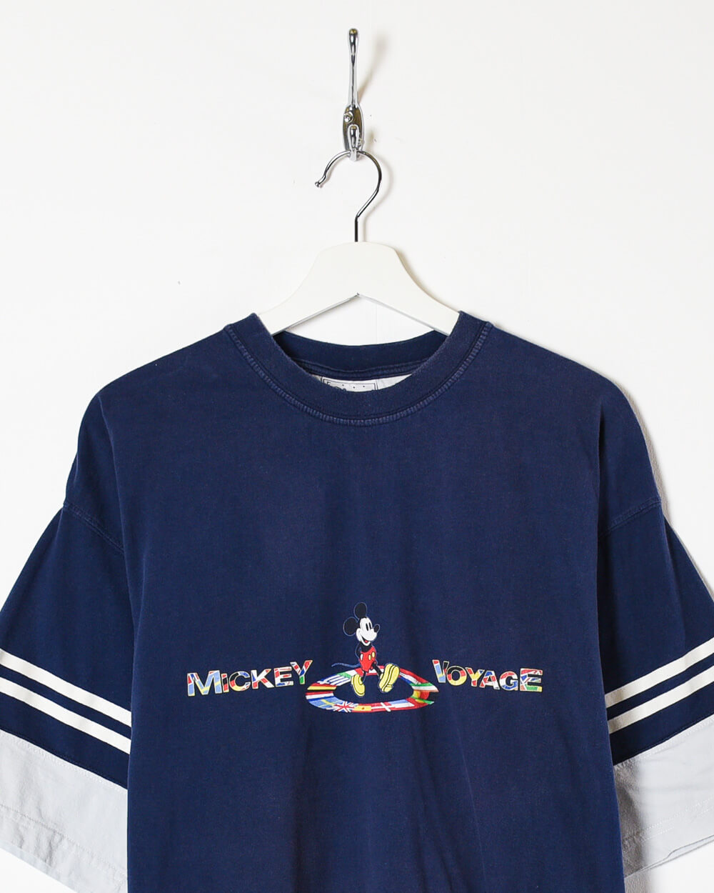 Navy Disney Land Mickey Voyage T-Shirt - XX-Large