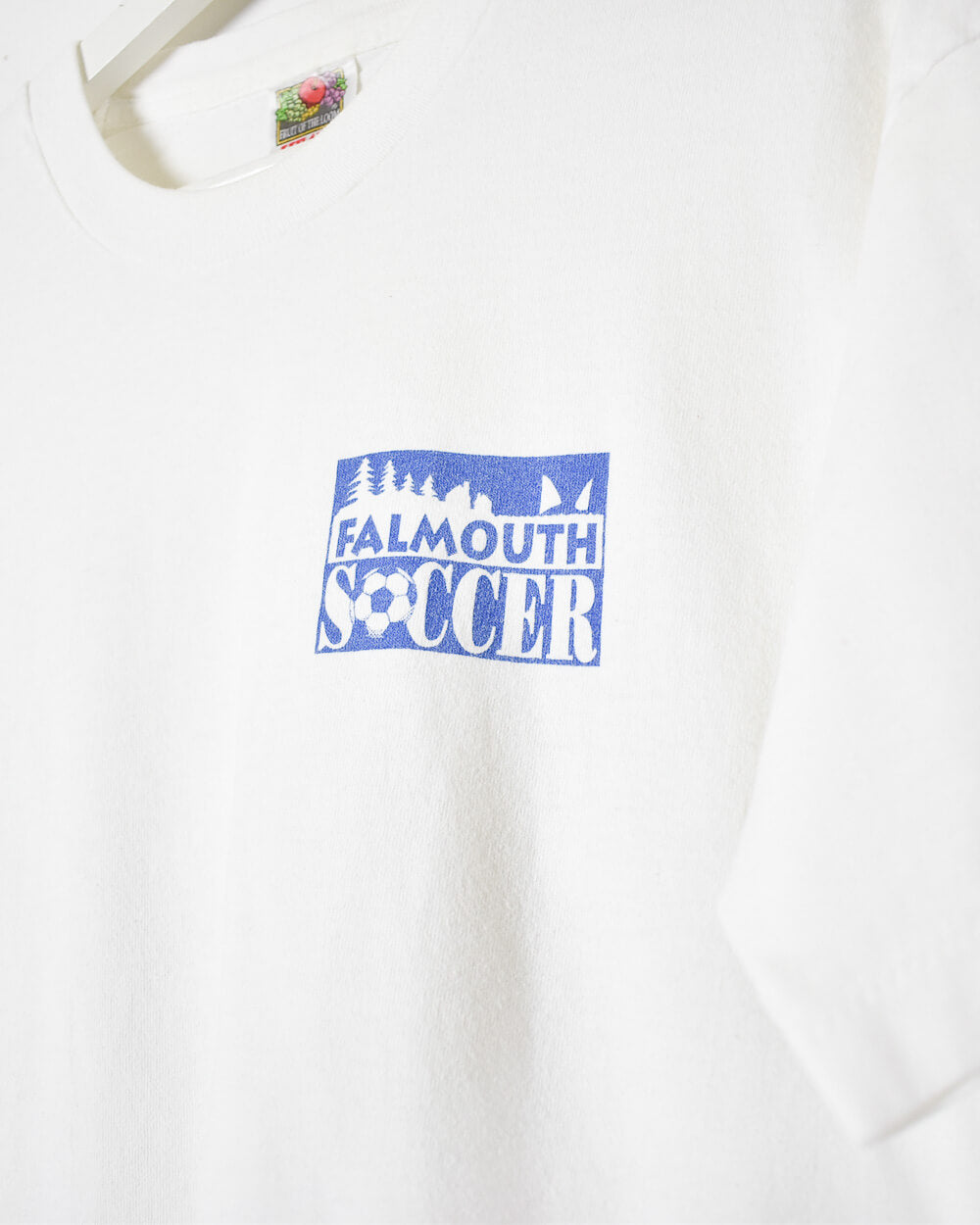 White Falmouth Fall Classic 1997 Soccer T-Shirt - Medium