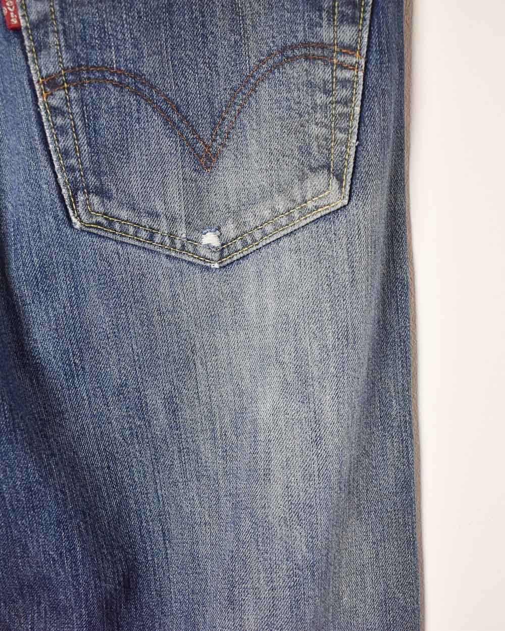 Vintage 00s Navy Levi's 501 Jeans - W33 L36 – Domno Vintage