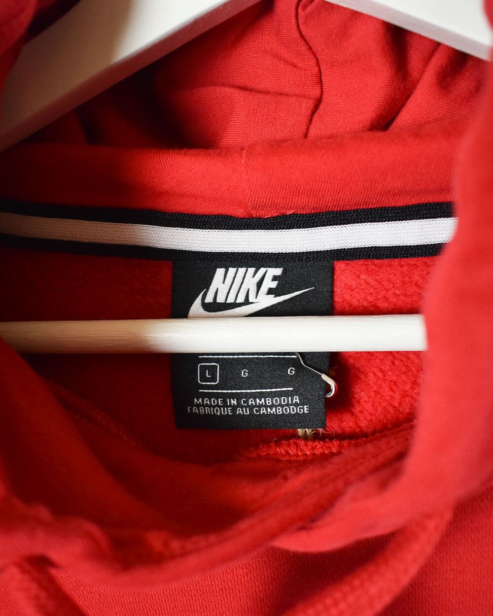 Red Nike Air Hoodie - Large