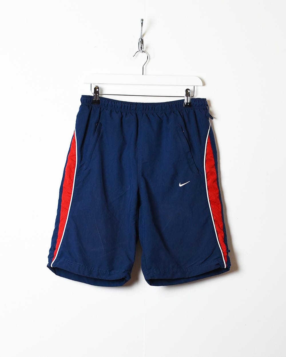Navy Nike Mesh Shorts - Medium
