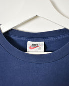 Navy Nike Team Long Sleeved T-Shirt - Medium