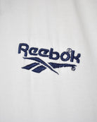 White Reebok Polo Shirt - Large