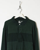 Green Timberland Rugby Shirt - XX-Large