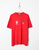 Red Versace Sporting T-Shirt - Large