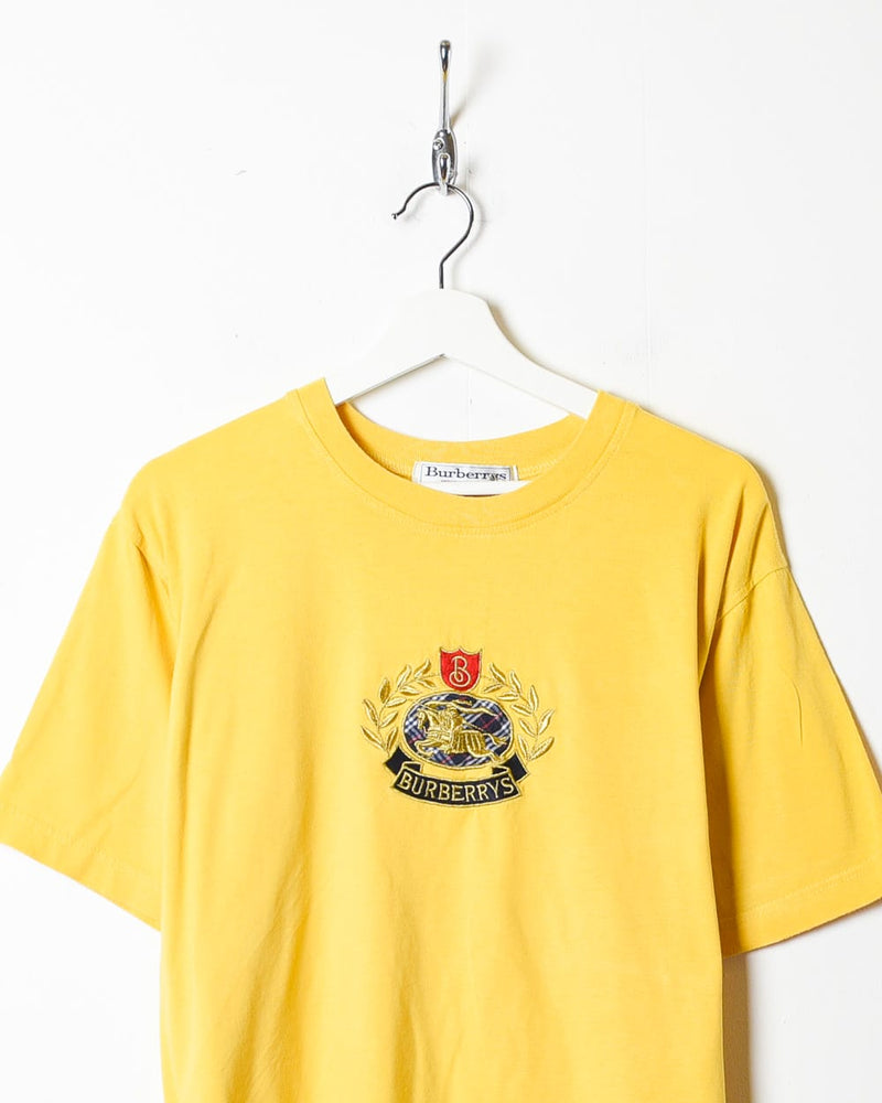 Yellow Burberrys T-Shirt - Small