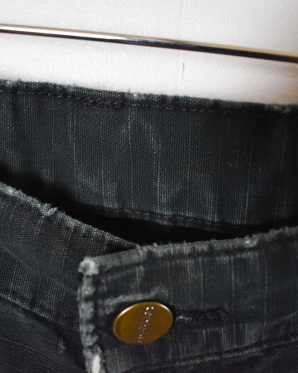 Black Carhartt Double Knee Carpenter Cargo Jeans - W40 L30