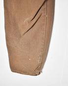 Brown Dickies Paint Splattered Carpenter Jeans - W33 L30