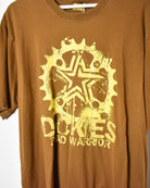 Brown Dickies Road Warrior Graphic T-Shirt - Large