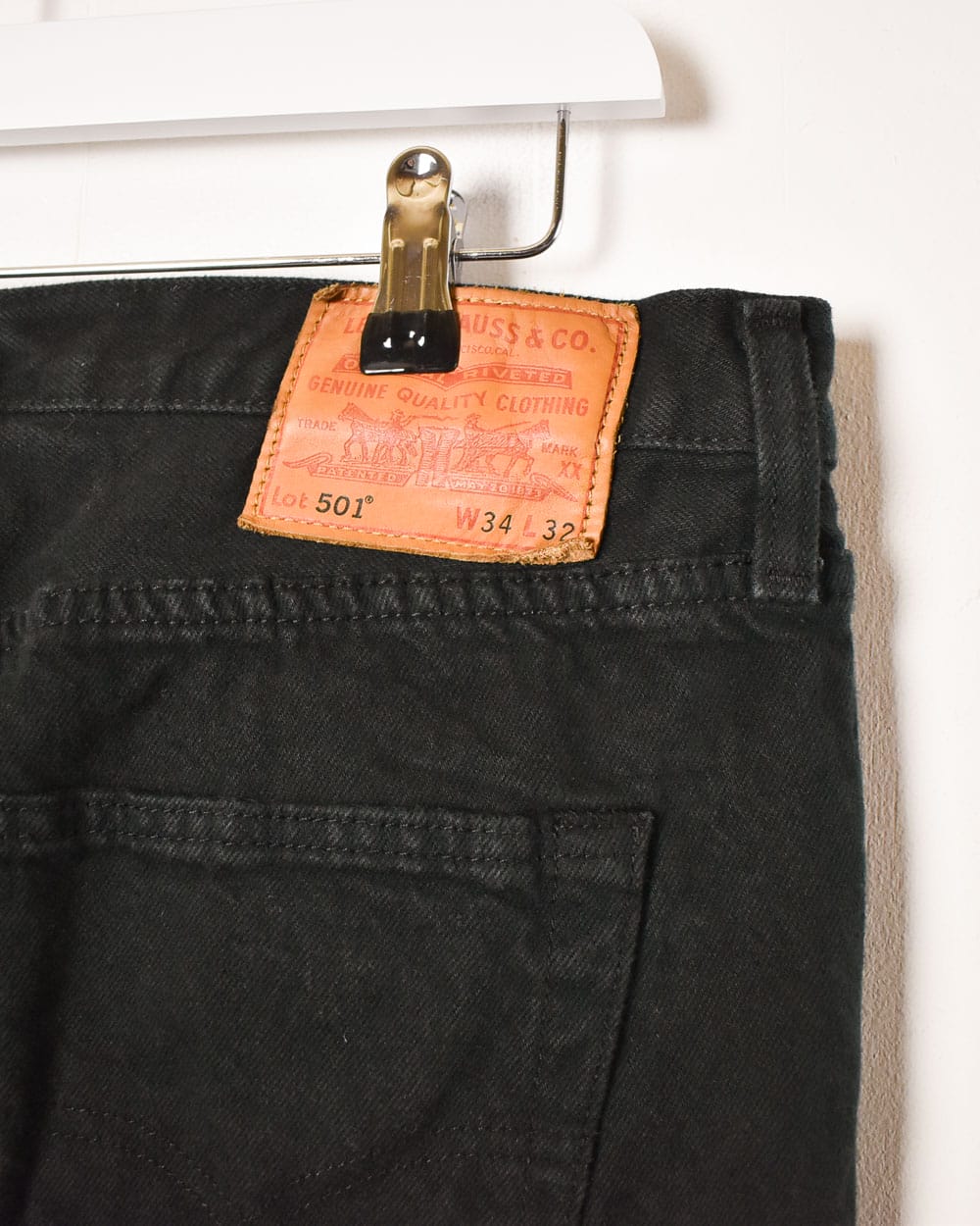 Black Levi's 501 Jeans - W34 L32