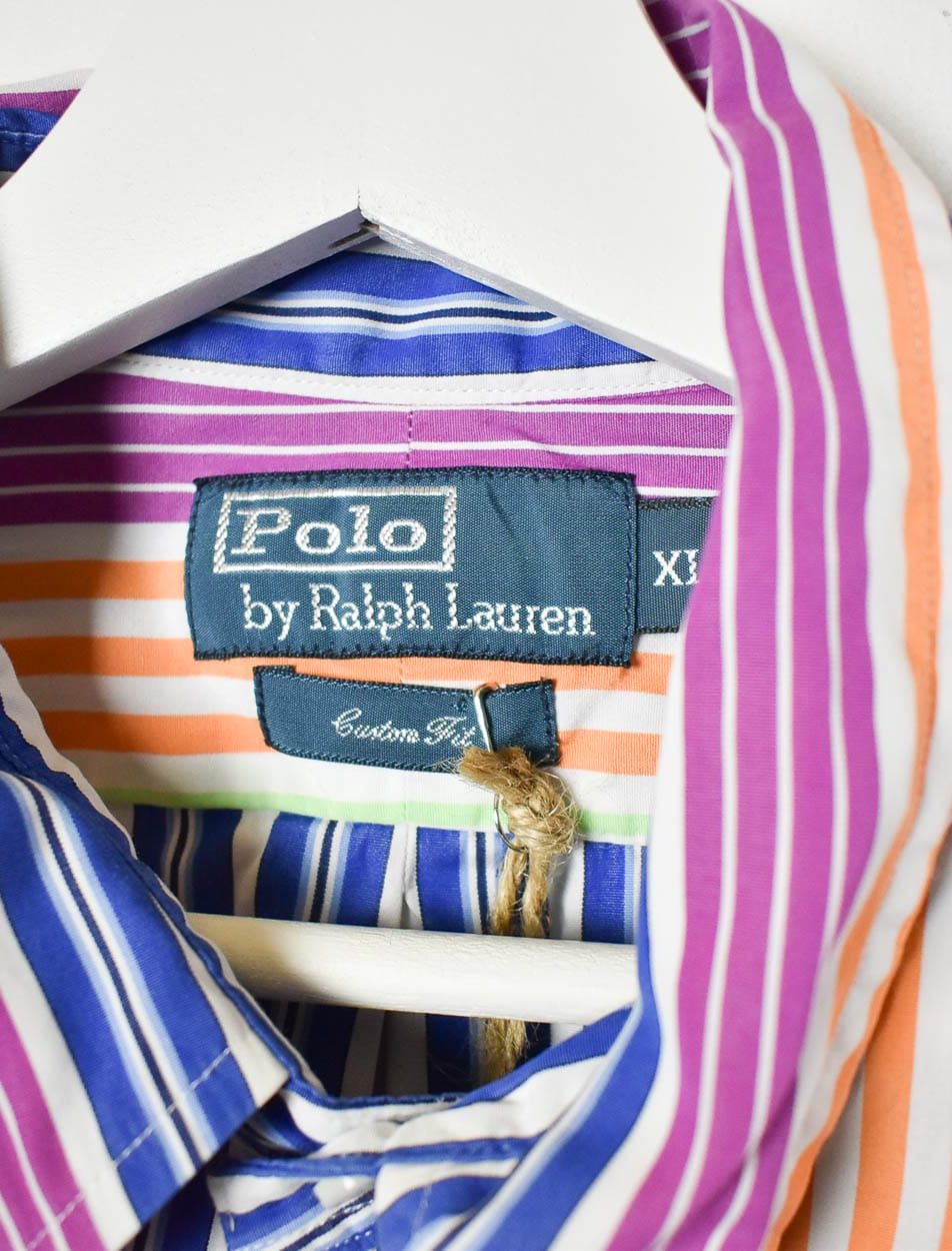 Multi Polo Ralph Lauren Striped Shirt - X-Large