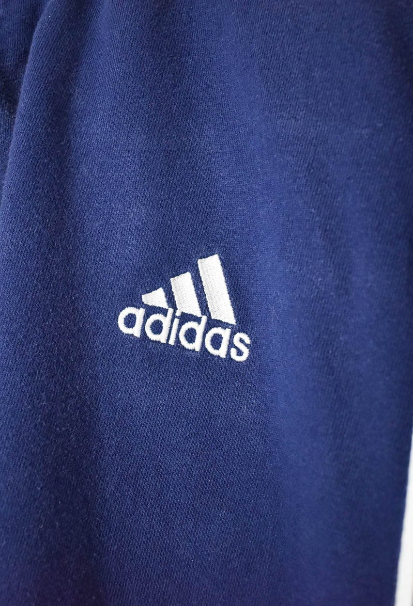 Navy Adidas Rugby Shirt - XX-Large