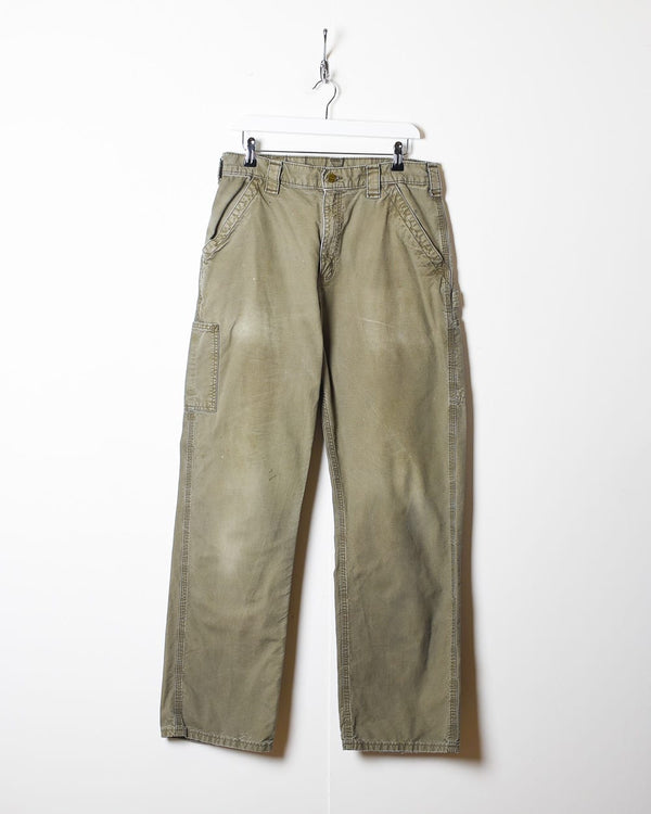 Khaki Carhartt Carpenter Jeans - W32 L32