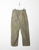 Khaki Carhartt Carpenter Jeans - W32 L32
