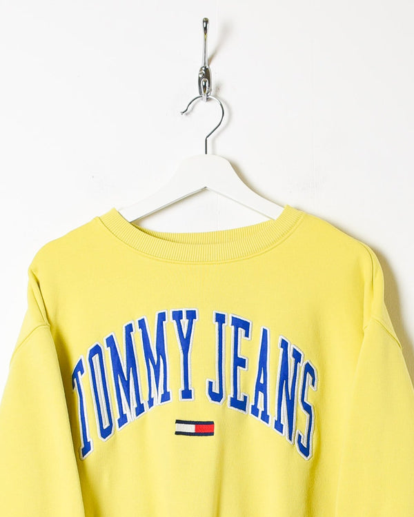 Yellow Tommy Jeans Sweatshirt - Small